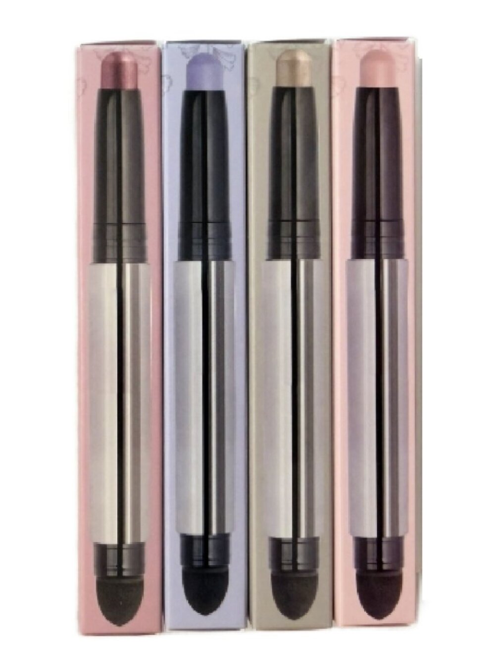 Julep Eyeshadow 101 Cream/ Powder Waterproof Shadow Stick 4pc Lot Matte Shimmer